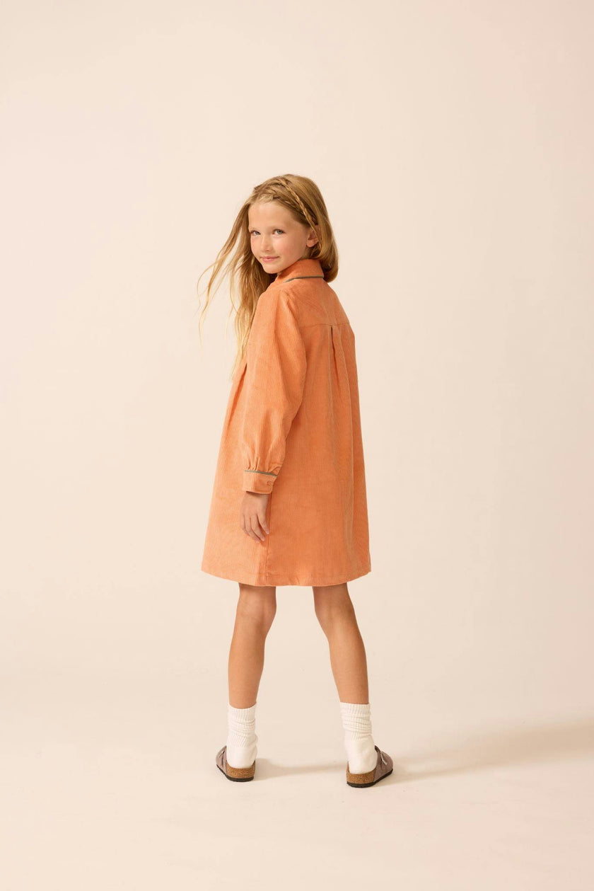 Shirtdress in Sunset Serenade Corduroy