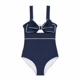 Brooke Bow One Piece in Narragansett Navy (Women's)