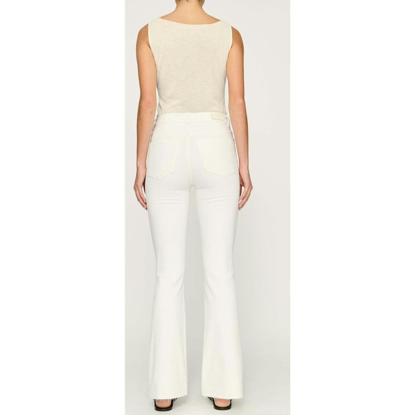 Bridget Boot High Rise Instasculpt 31.5" Jeans | White