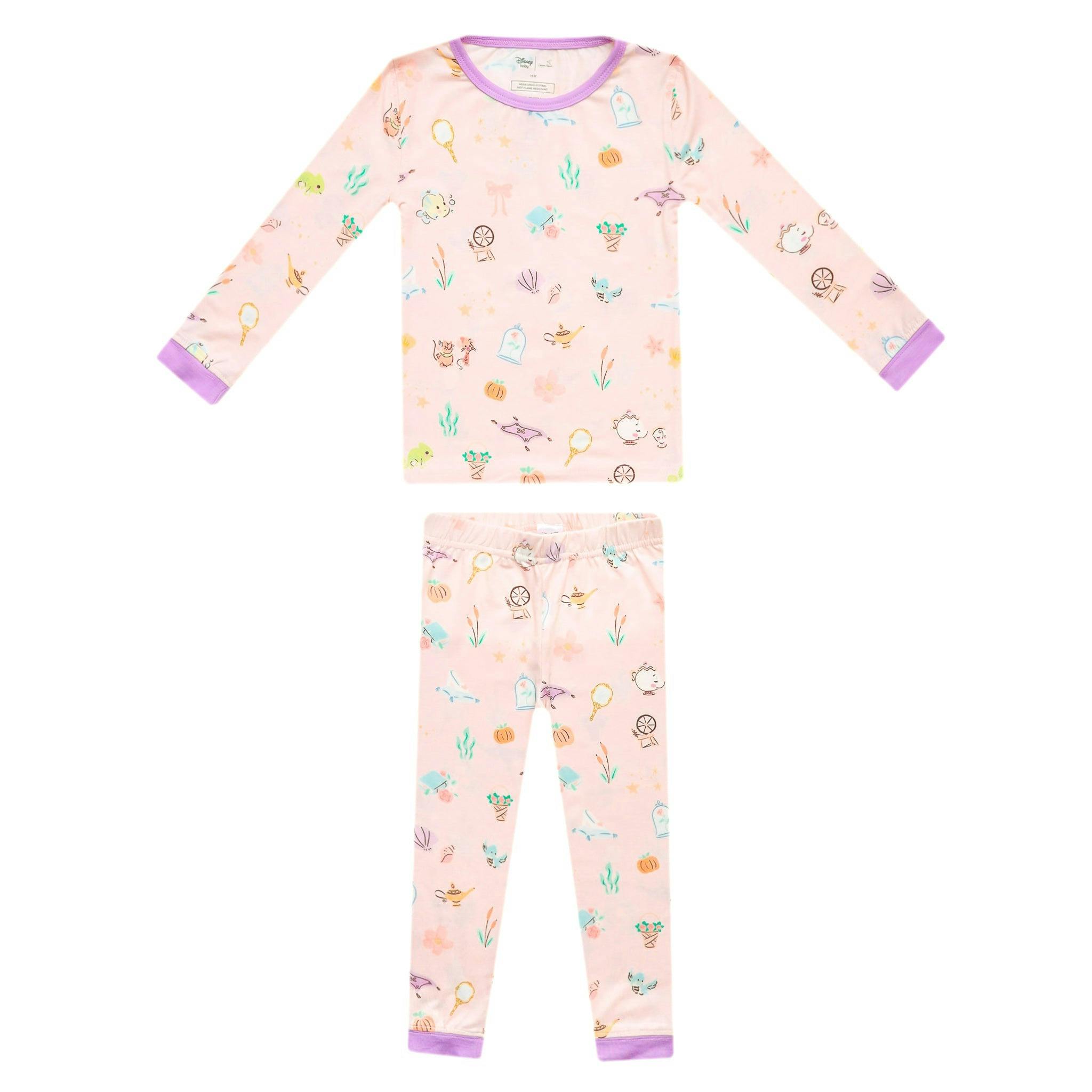 2pc Long Sleeve Pajama Set - Enchanted Friends