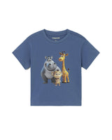 Blue Safari Animals T-Shirt