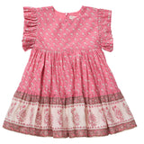 Girls Kit Dress - Small Paisley