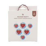 Decorative Hearts Pack -  Table & Hanging Decor (set of 6)