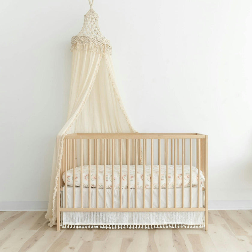 Kendi Macrame Boho Bed Canopy