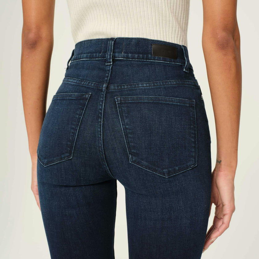 Halle Straight High Rise Instasculpt 29" Jeans | Mediterranean