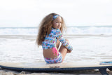 Girls Bikini Set (Side Tie Top & Reversible Bottoms) Bondi