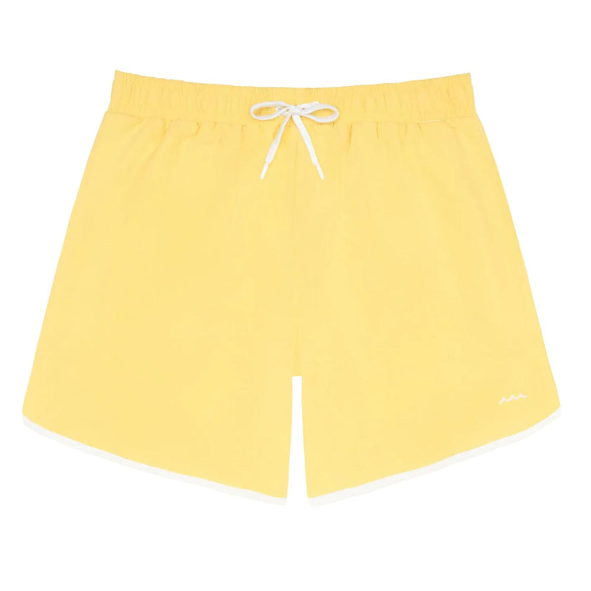 men's soleil yellow boardie