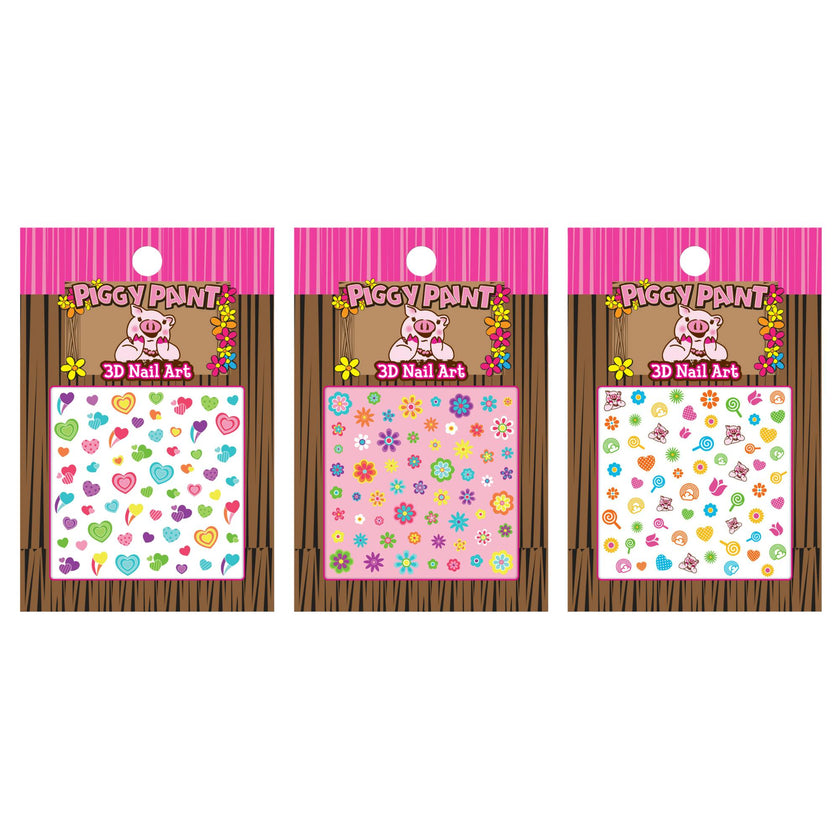 3 Nail Art Party Pack