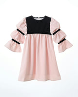 Bella dress (pink without golden embroidery blooms)