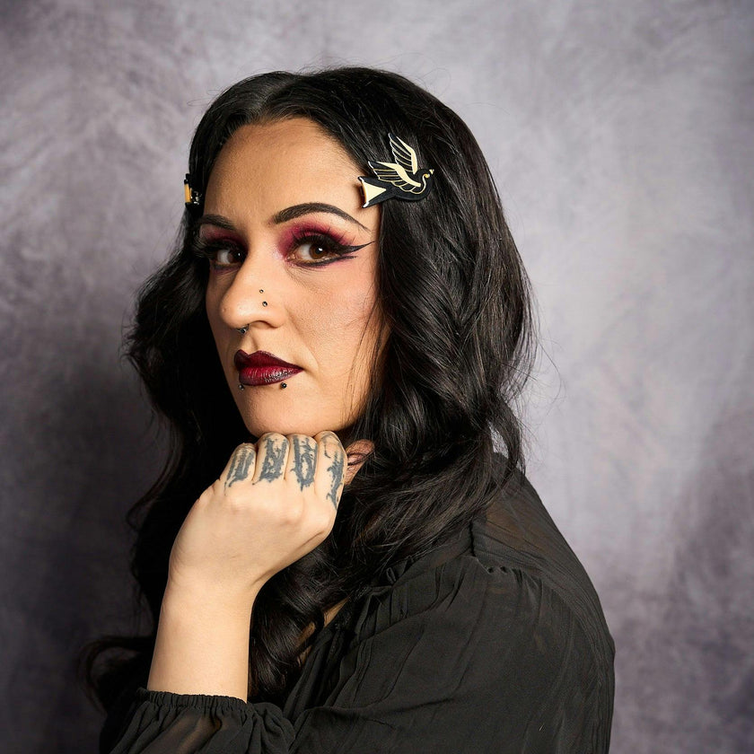 Sparrow Hair Clip Set
