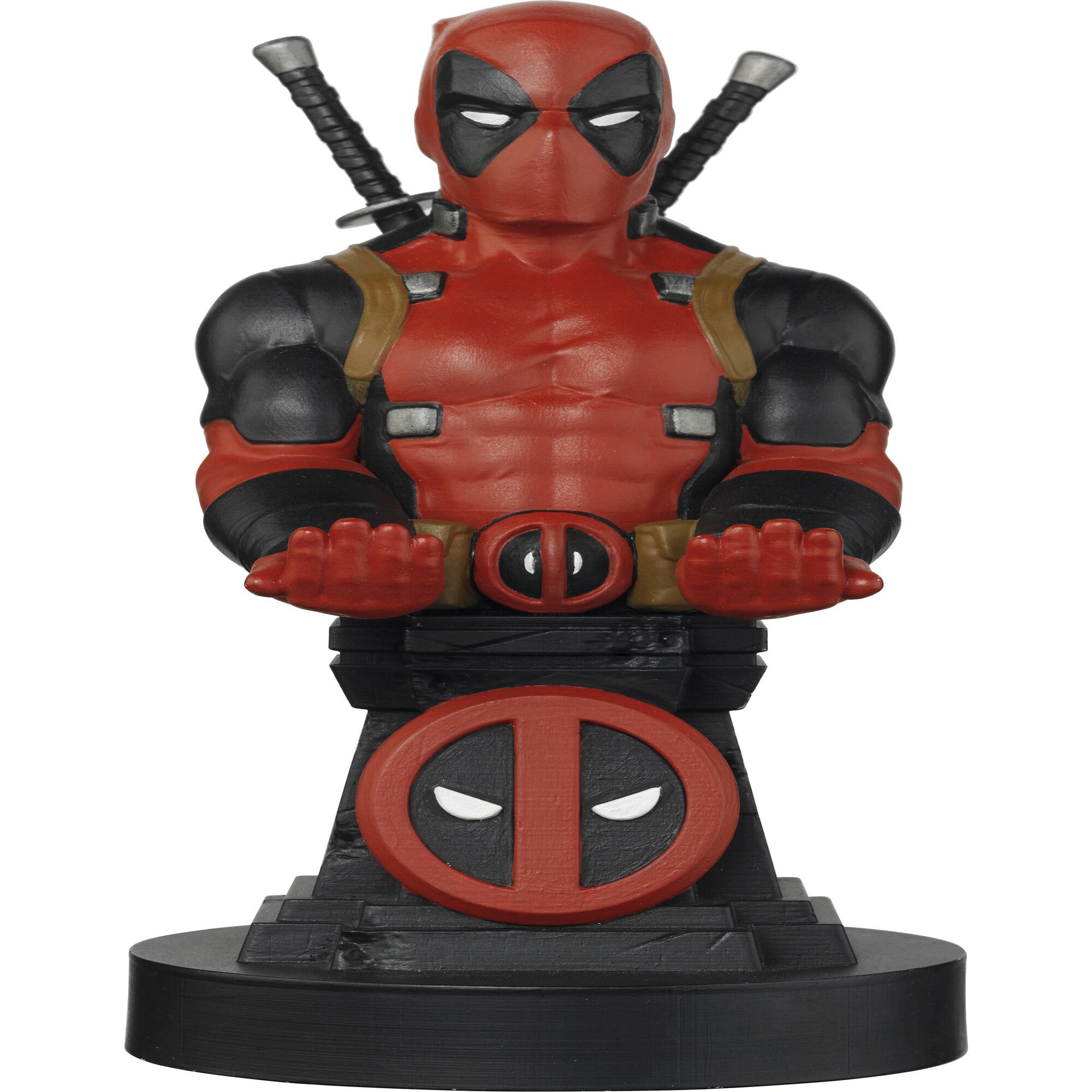 Exquisite Gaming: Marvel: Deadpool Plinth - Original Mobile Phone & Gaming Controller Holder