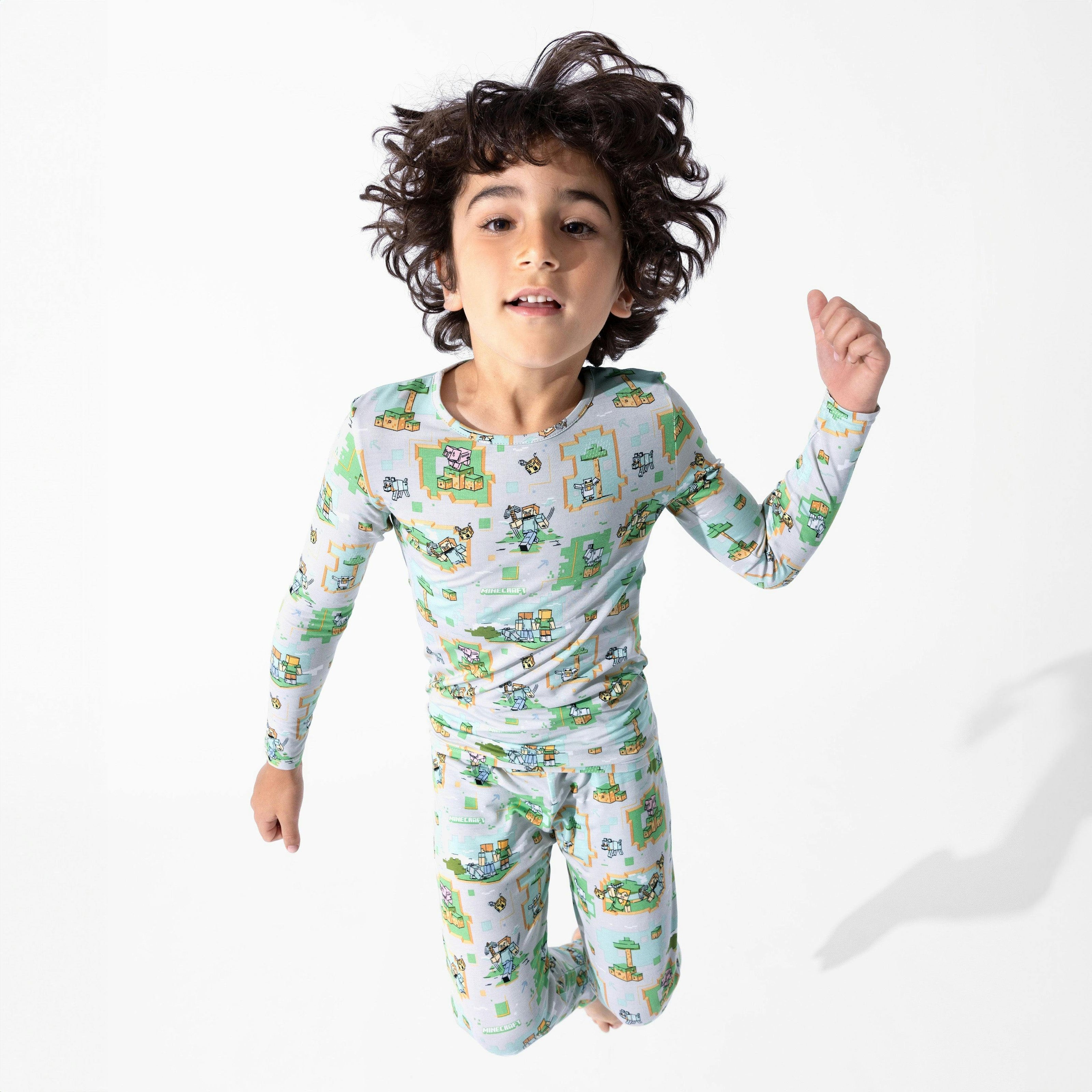 Minecraft Overworld Dreams Kids Pajamas
