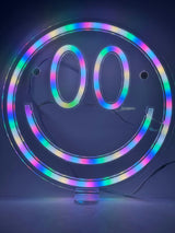 RGB Color Changing Neon Sign-Smile