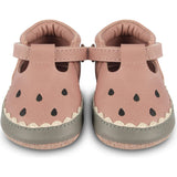 Nanoe Watermelon Classic Leather T-Bar Shoes