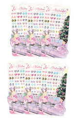 Cheerful Holiday Sticker Earrings Bundle