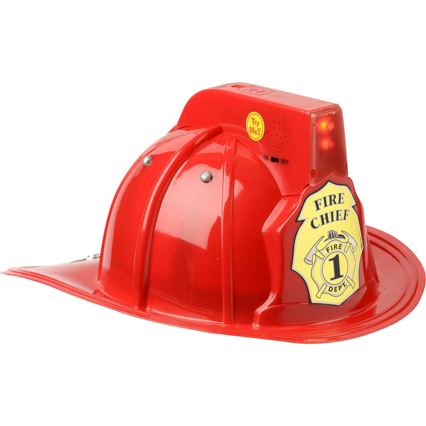 Jr. Fire Chief Helmet with Light & Sound