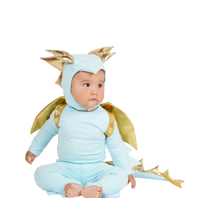Sky Blue Dragon Costume