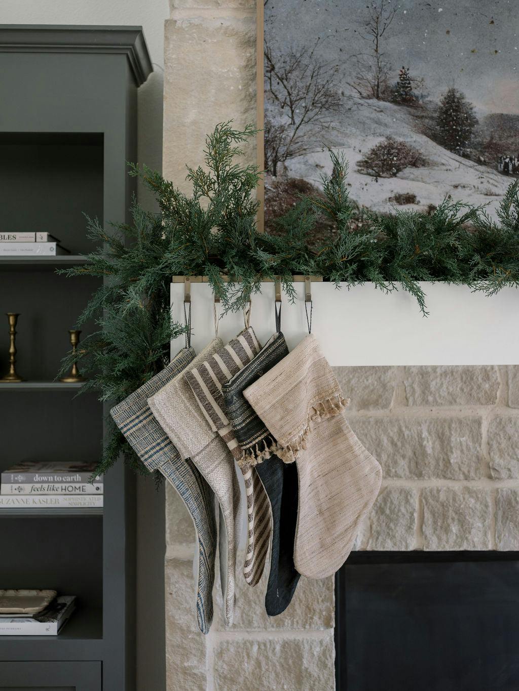 9' Faux Evergreen Cedar Garland