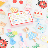 Kitten Club Shaped Stickers