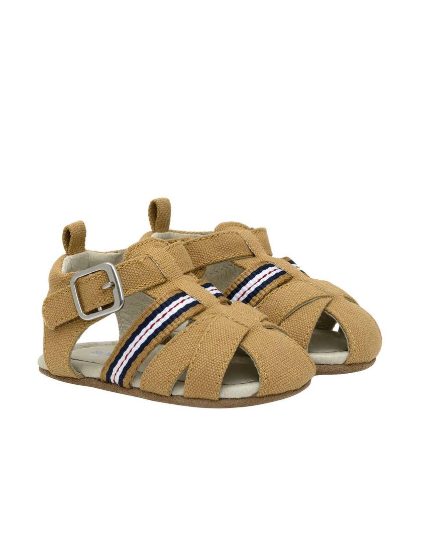Stuart Suntan Canvas Sandal