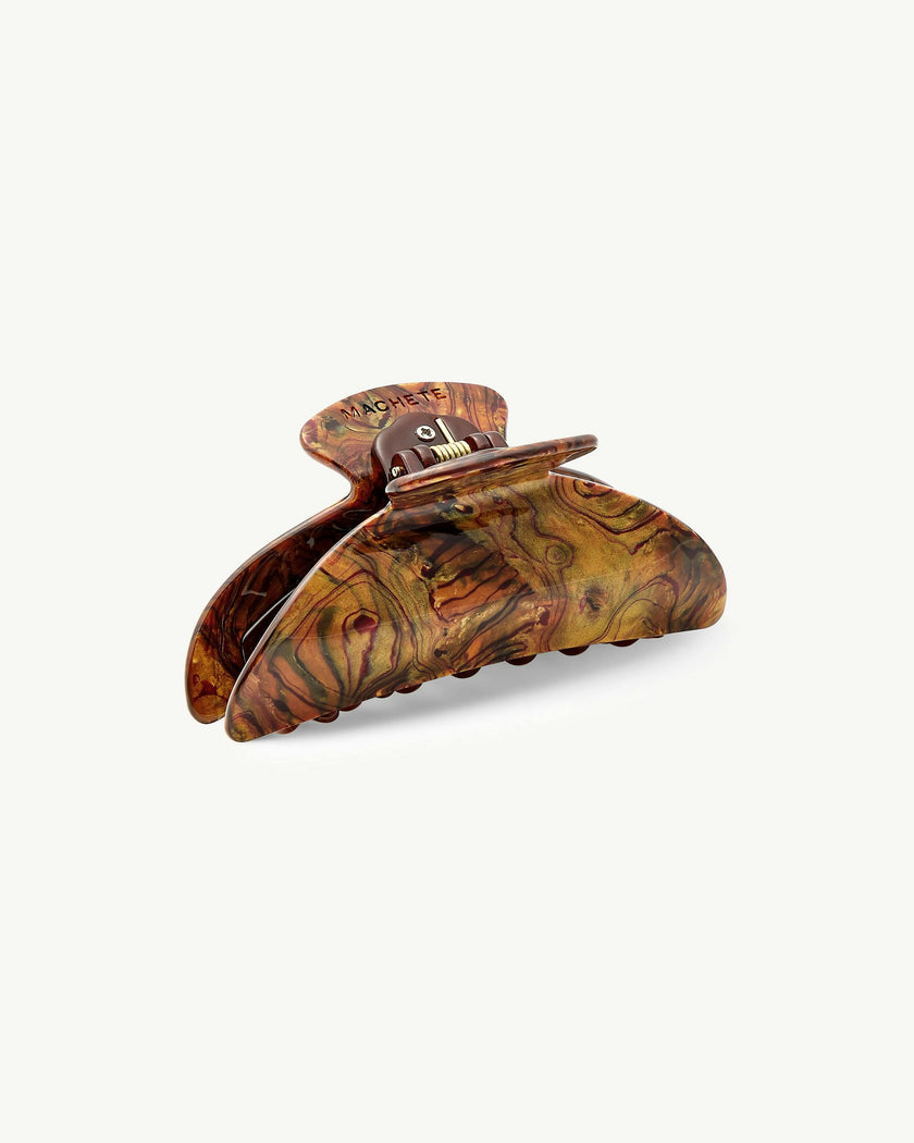 Midi Heirloom Claw in Bronze