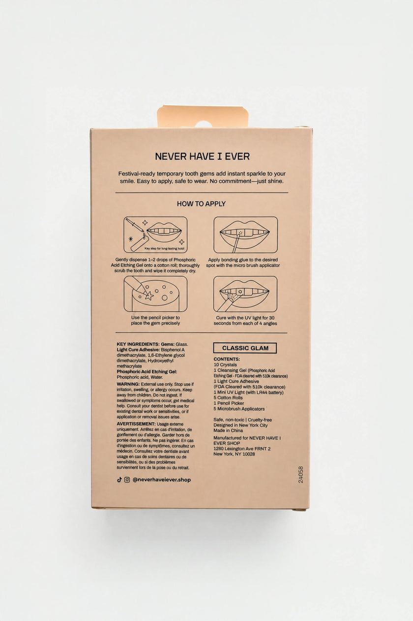 Classic Glam - Diy Tooth Gem Kit