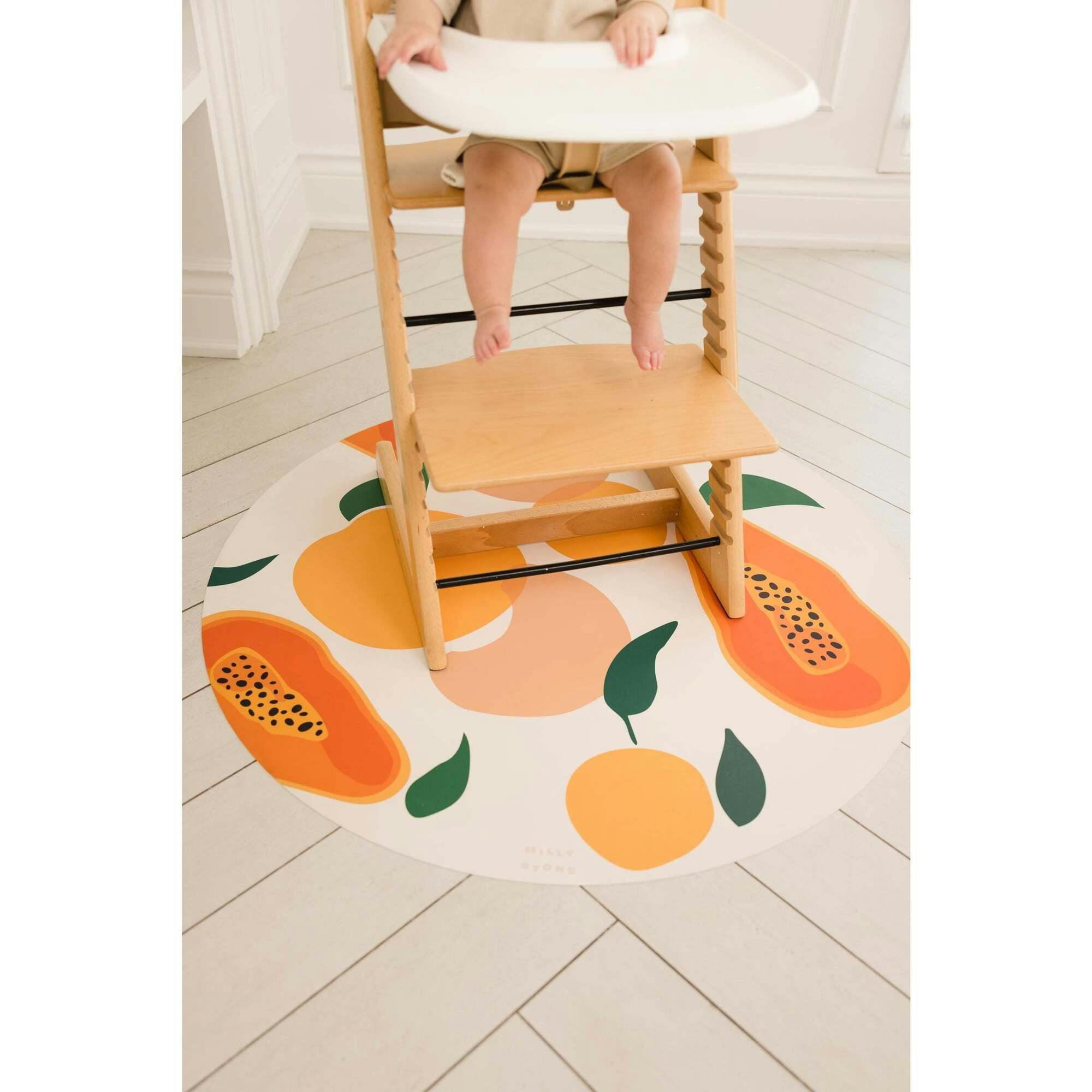 Catch All Mat for Mealtime & Playtime Mess