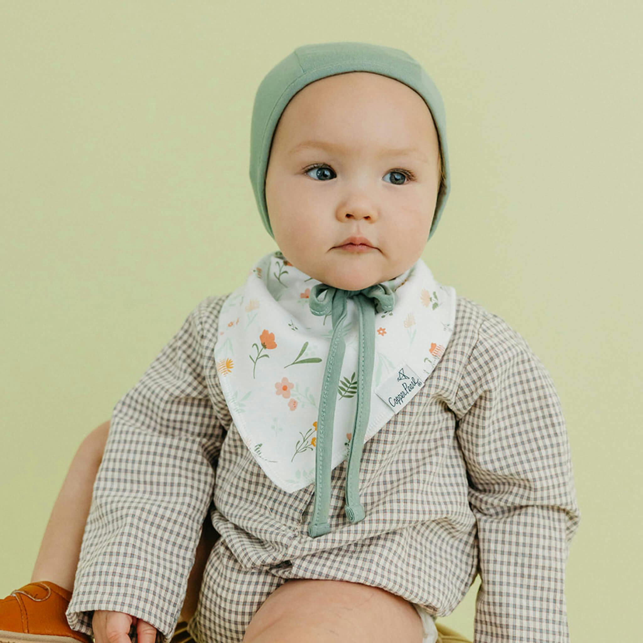 4 Pack Baby Bandana Bibs - Goosie