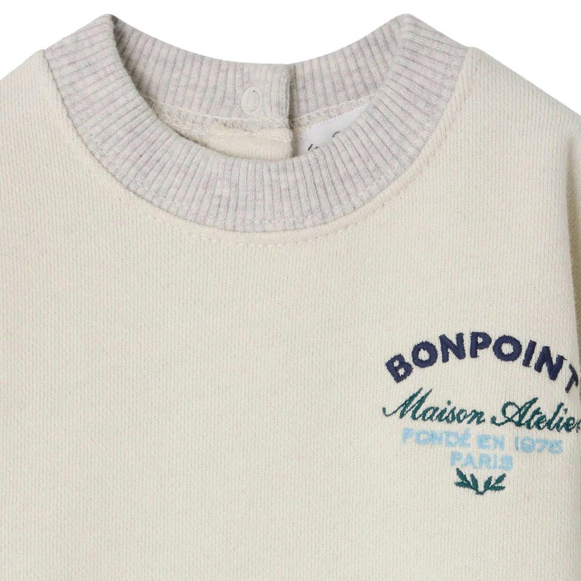 BONPOINT Dady Sweatshirt - Gris Chine