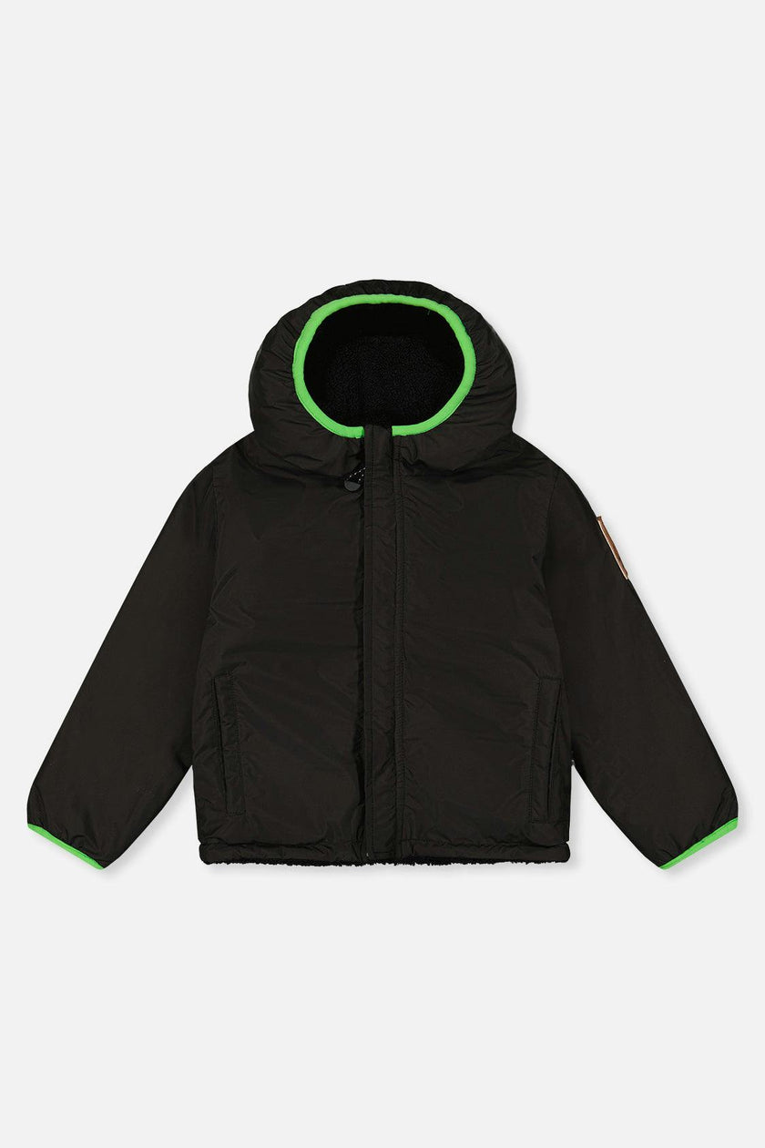 Reversible Mid-Season Jacket Black
