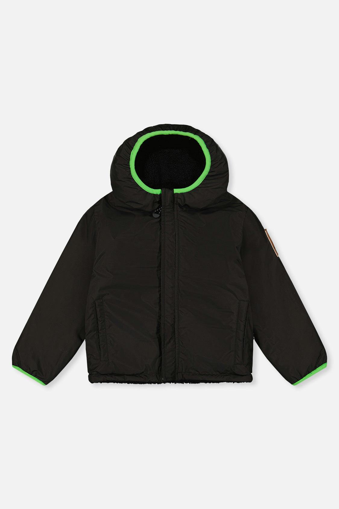 Reversible Mid-Season Jacket Black