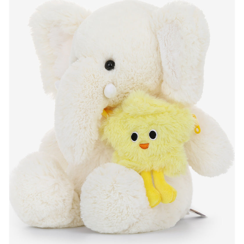 McHugs Ted School Elephant 14" — Soft Weighted Cuddle Stuffed Animal