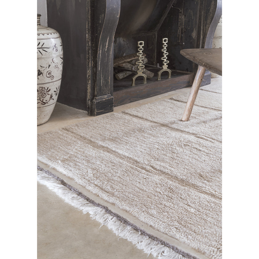 Steppe Rug, White
