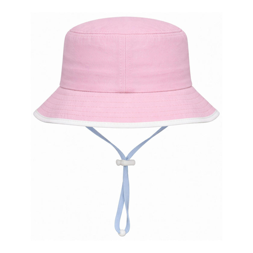 Coastal Crest Bucket Hat, Pink