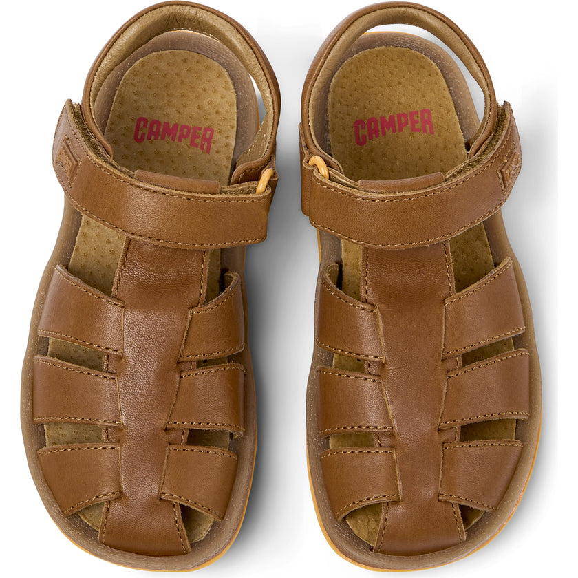 Bicho Leather Sandals, Brown