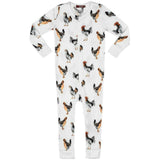 Organic Cotton Zipper Pajama