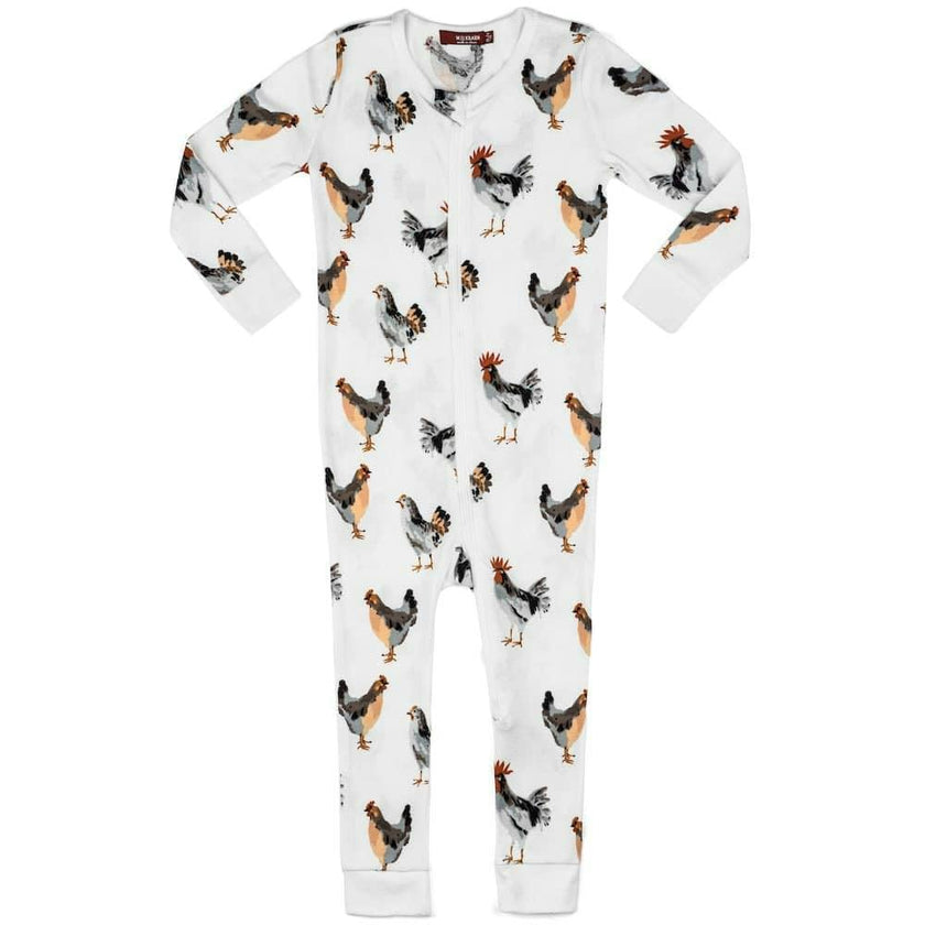 Organic Cotton Zipper Pajama