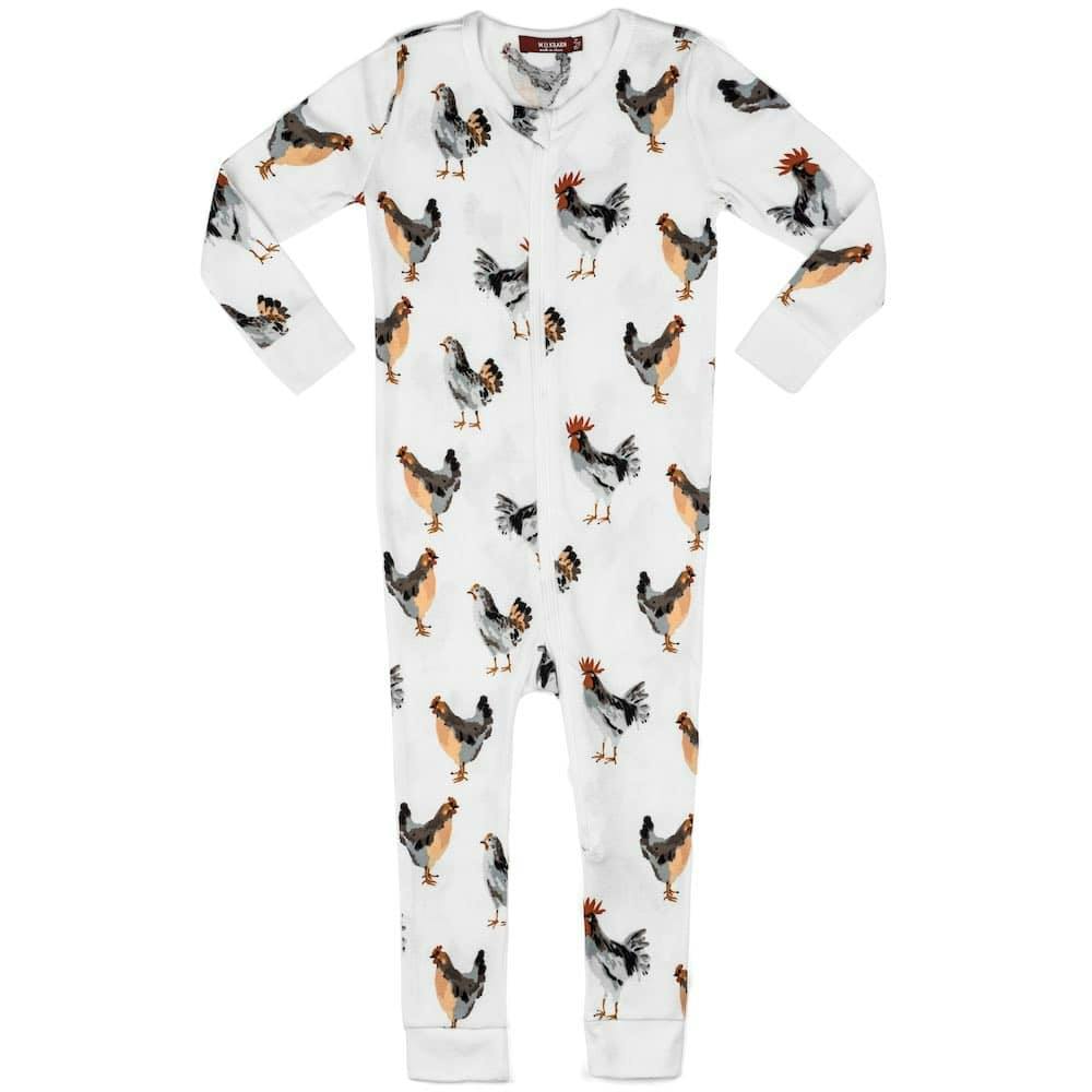 Organic Cotton Zipper Pajama