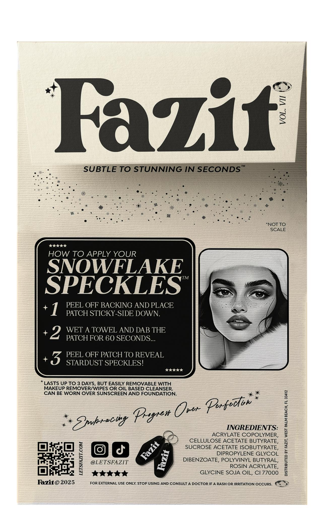 Snowflake Speckles