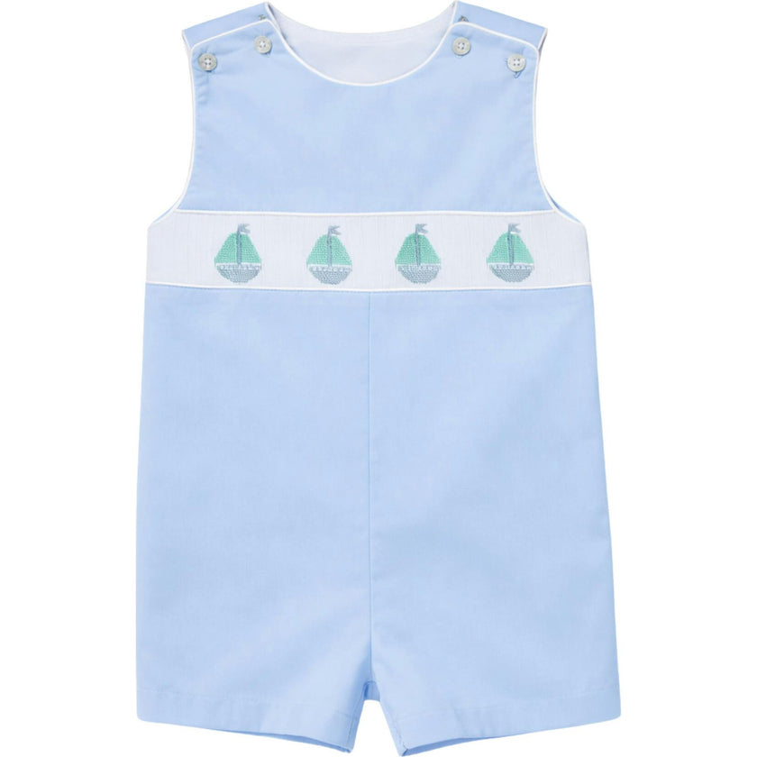 George Jon Jon in Smocked Sailboats