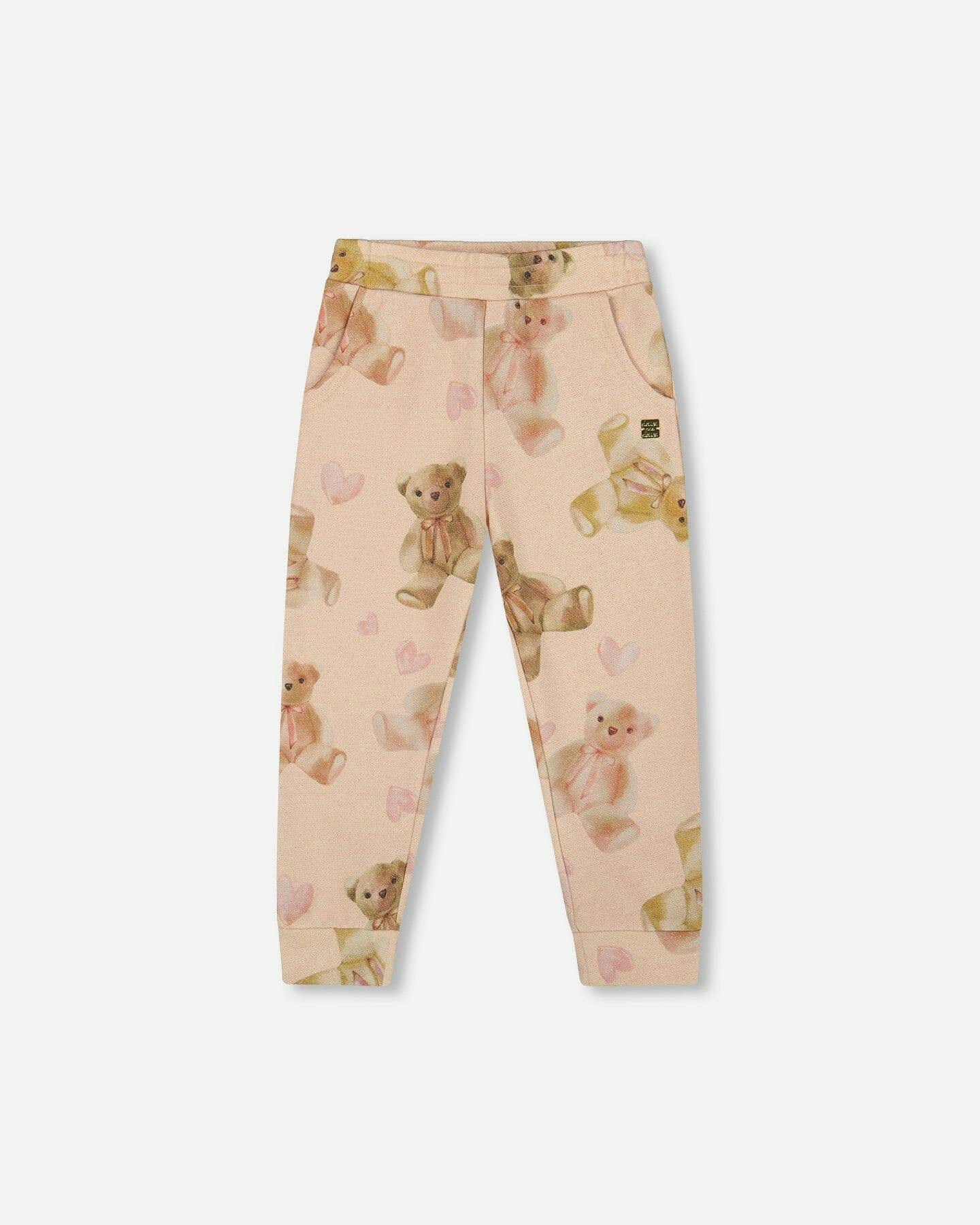 Glittering French Terry Sweatpants
