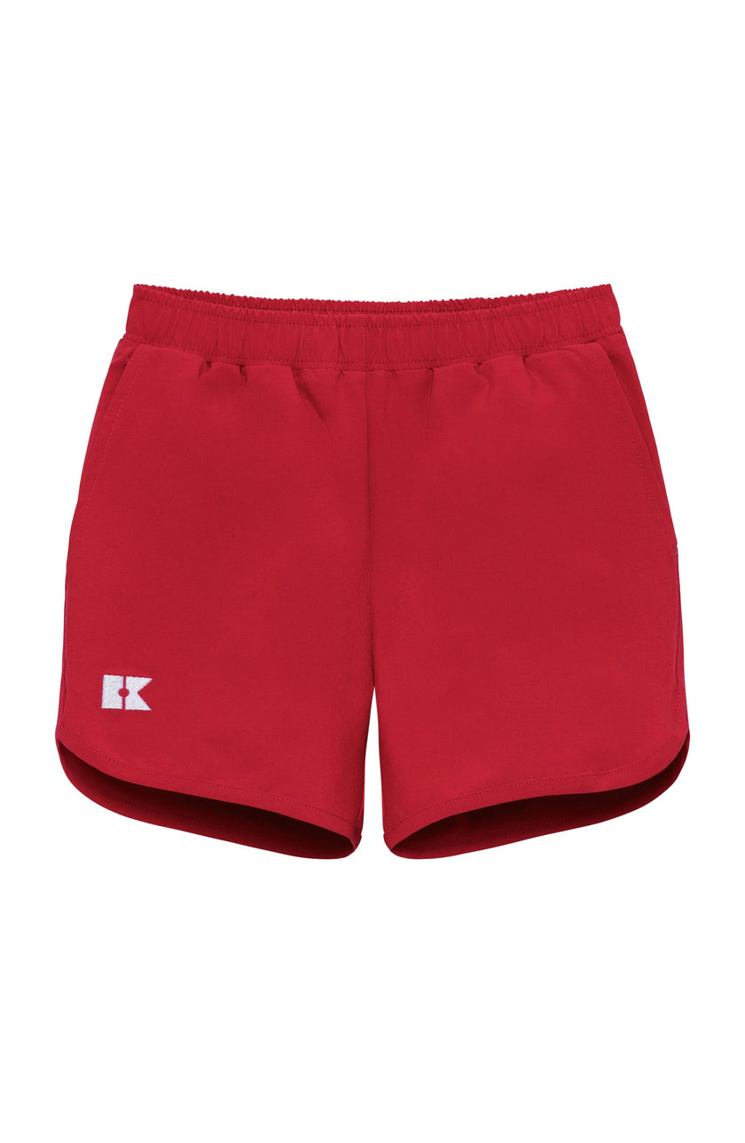 red super short