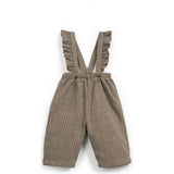 Abstract Fleece Overall
