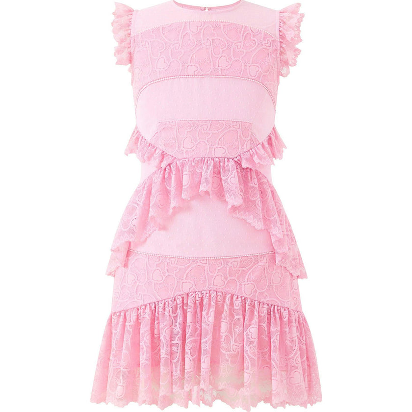 Lucy Frill Mini Dress