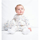 Tiny Drops Zip-up Baby Bodysuit
