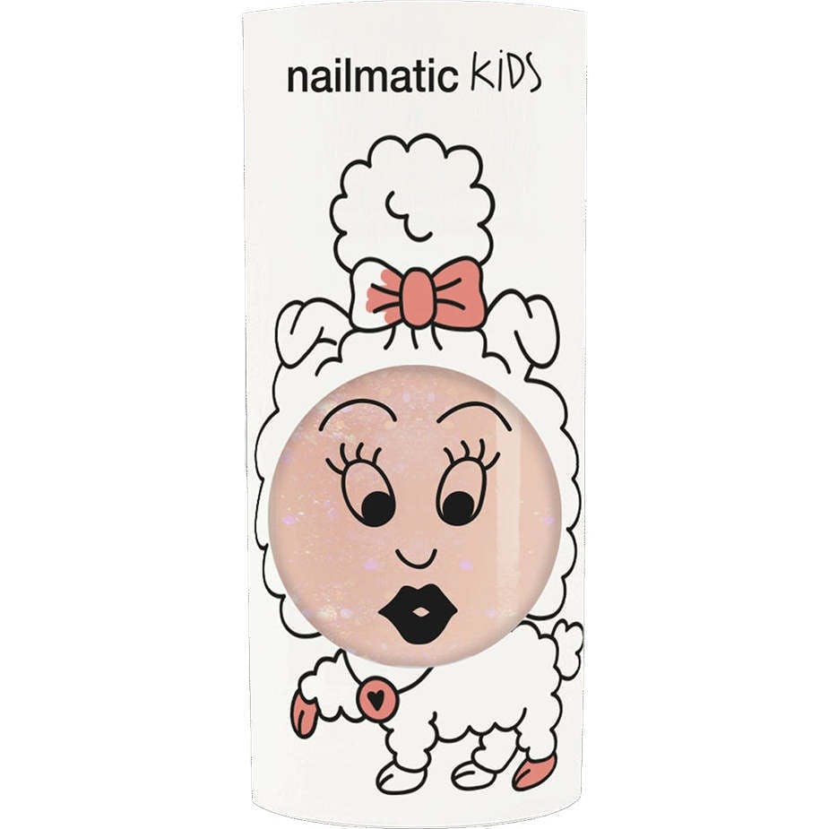 Nail Polish for Kids GLITTER SINGLE PEACHY Peach Glitter
