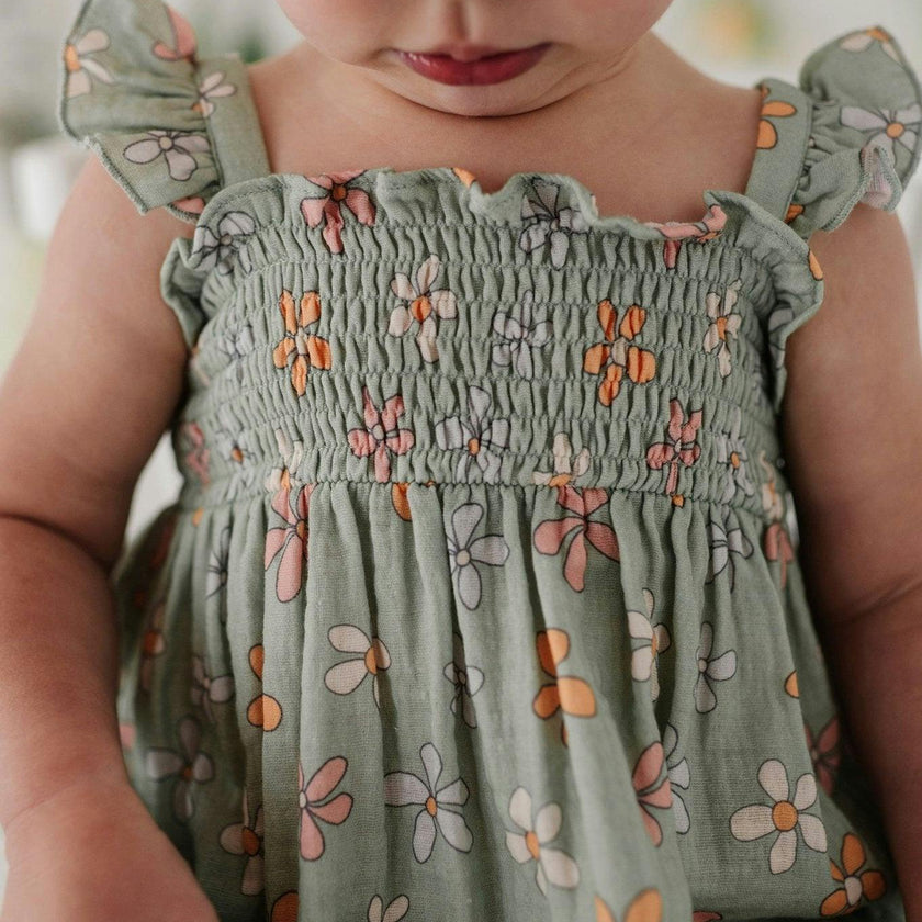Baby Girl Flutter Dress Set