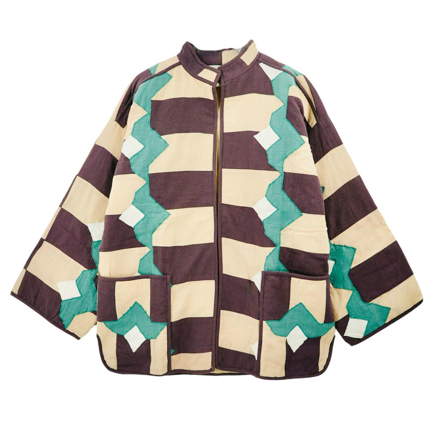 Bergen Jacket in Plum Origami