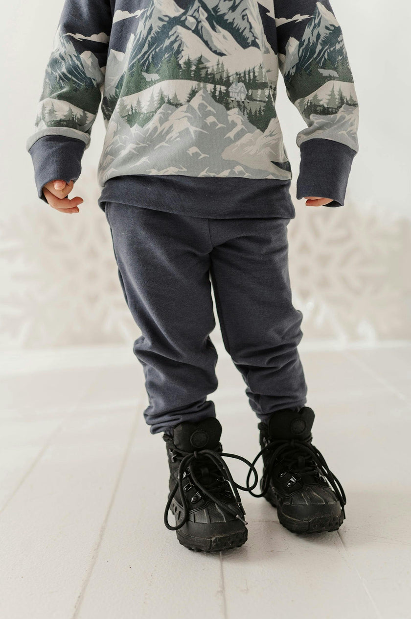 Boys Joggers in Nightfall Blue