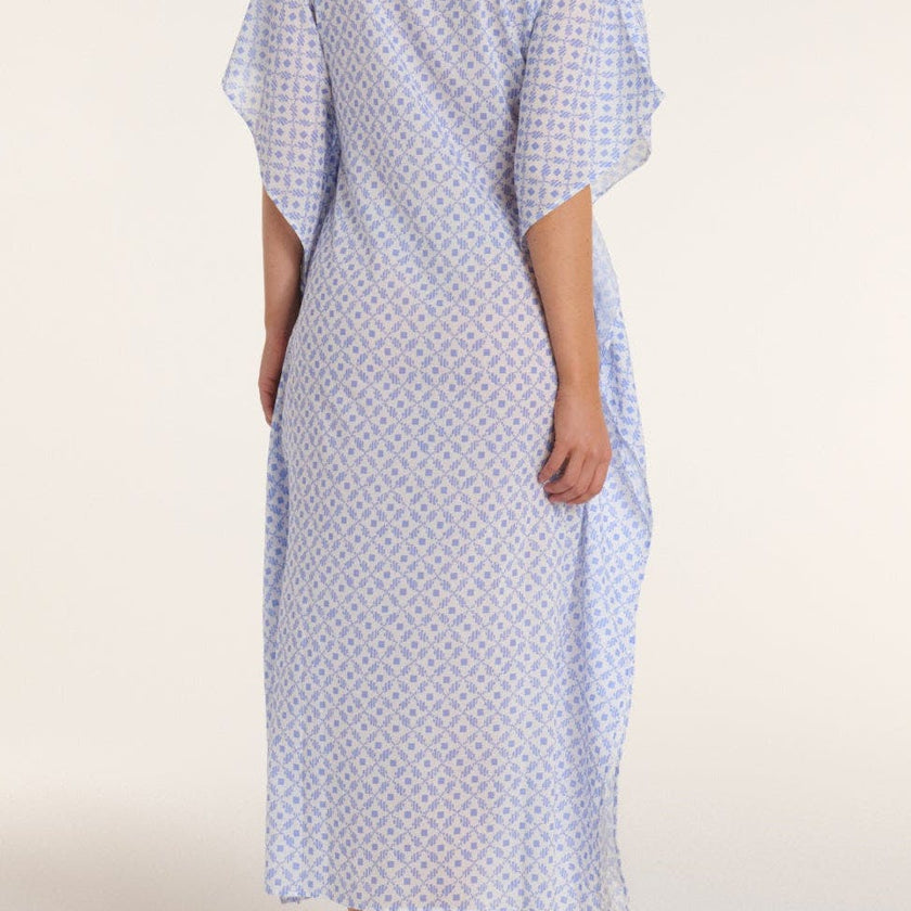 Carrie Caftan in Santorini Dots